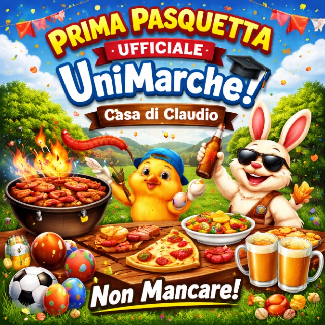 Pasquetta UniMarche 2k26  🐣🌸